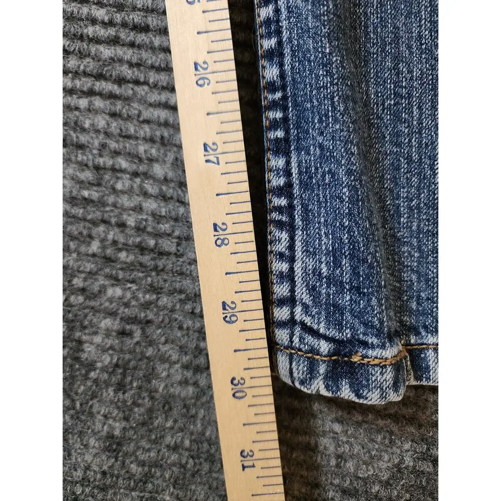 Levi Strauss Womens Size 18 Signature Mid Rise Bootcut Womens Blue Denim Jeans - Picture 10 of 15